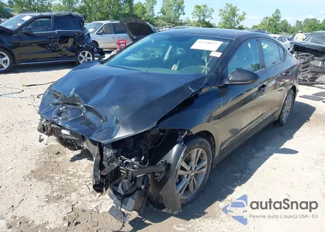 2018 Hyundai Elantra Sel z USA, uszkodzony, nr VIN 5NPD84LF4JH372625